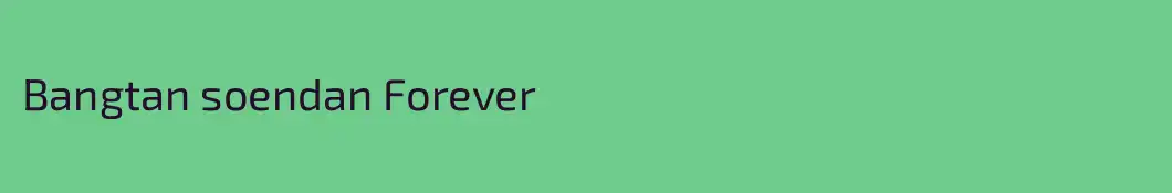 Bangtan soendan Forever
